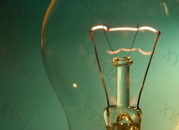 Tungsten lamp spiral 