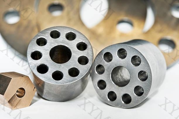 flanges cylinders and brass nuts