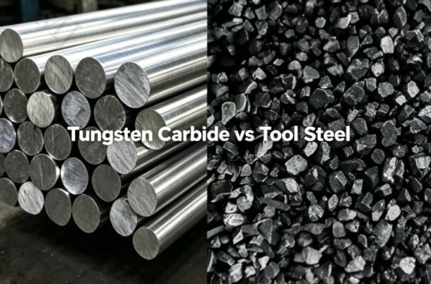 tungsten carbide vs tool steel